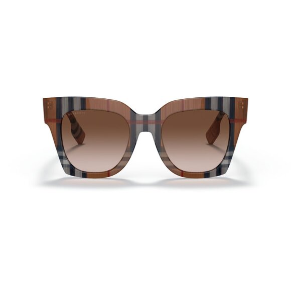 Burberry Accessories - Burberry London | Ladies Kitty Sunglasses in Check Brown/Brown Gradient